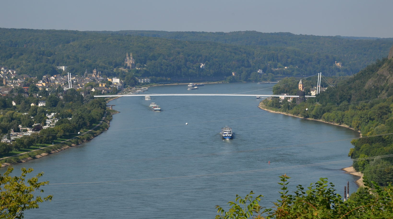 Ein Schritt näher: Neue Fuß- und Radfahrerbrücke an der „Brücke von Remagen“